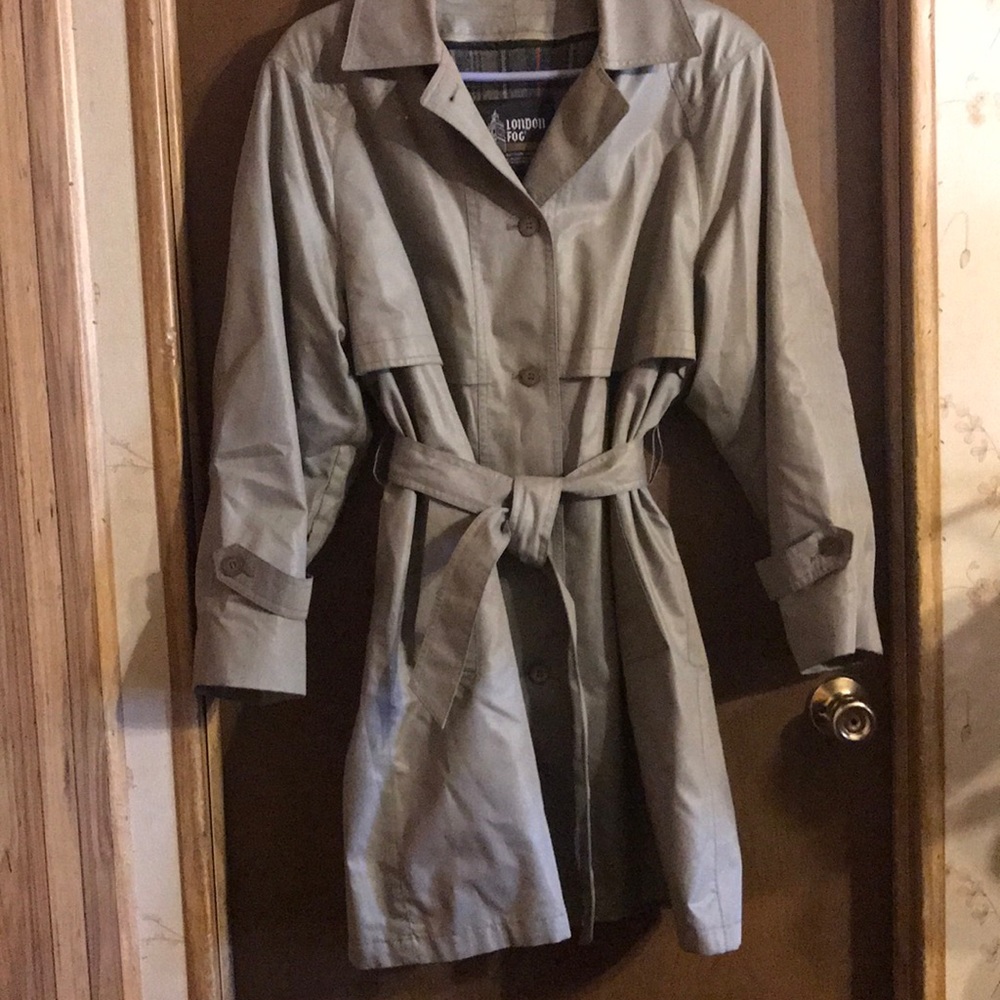 London Fog rain coat